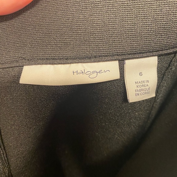 Halogen knit skirt with zipper accents - Picture 3 of 3